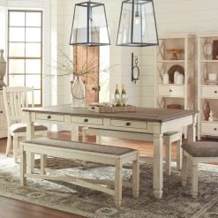 Ashley Furniture Bolanburg - Beige - Large Uph Dining Room Bench Benches