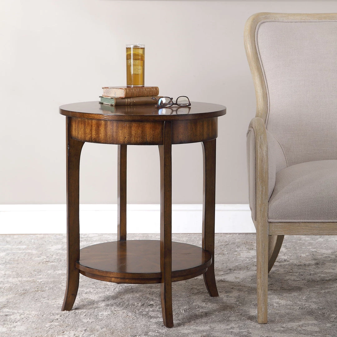 Uttermost Carmel Round Lamp Table Tables 4 Uttermost Carmel Round Lamp Table Tables