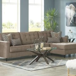 Signature Design By Ashley® Flintshire - Left Arm Facing Corner Chaise, Right Arm Facing Sofa Sectional Sectionals