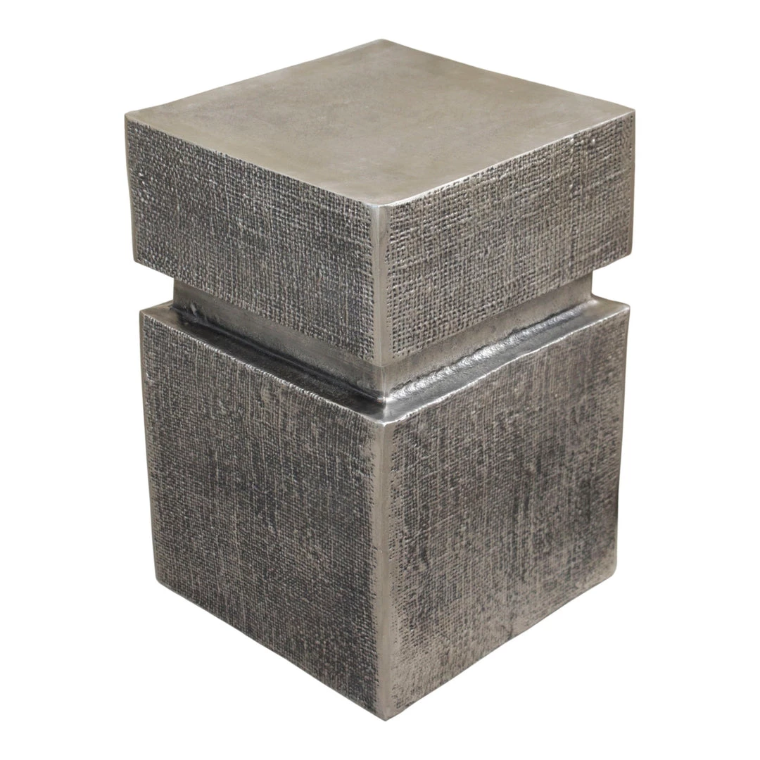 Moe's Home Collection Tables Holt Accent Table Antique Nickel 4 Moe's Home Collection Tables Holt Accent Table Antique Nickel