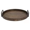 Table Decor Uttermost Reine Round Wooden Tray 2 Table Decor Uttermost Reine Round Wooden Tray