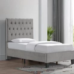 Emerald Home Beds Amelia Twin Upholstered Bed