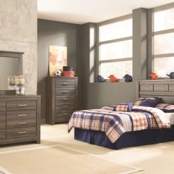 Ashley Furniture Juararo - Dark Brown - Five Drawer Chest