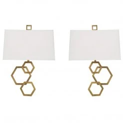 Uttermost Deseret Brass 2 Light Sconce S/2 Accessories