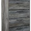 Ashley Furniture Baystorm - Gray - Five Drawer Chest
