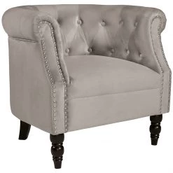 Ashley Furniture Deaza - Taupe - Accent Chair