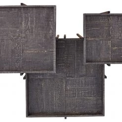 Ashley Furniture Piperlyn - Dark Brown/black - Occasional Table Set (3/cn) Tables