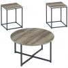 Ashley Furniture Wadeworth - Brown / Beige - Occasional Table Set (3/cn)