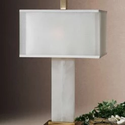 Accessories Uttermost Athanas Alabaster Lamp