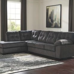 Signature Design By Ashley® Accrington - Sleeper Sectional With Chaise Sectionals