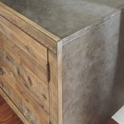 Ashley Furniture TV Stands Mozanburg - Rustic Brown - Extra Large Tv Stand