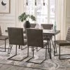 Signature Design By Ashley® Strumford - Black - 7 Pc. - Dining Room Table, 6 Side Chairs Dining Room Sets