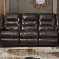 Signature Design By Ashley® Vacherie - Reclining Sofa & Loveseat Set