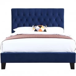 Emerald Home Upholstered King Bed Navy Beds 13 Emerald Home Upholstered King Bed Navy Beds