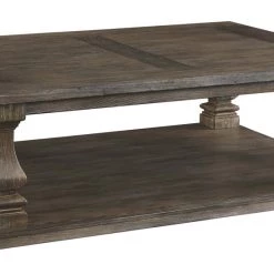 Ashley Furniture Johnelle - Gray - Rectangular Cocktail Table