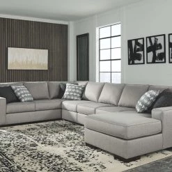 Benchcraft® Sectionals Marsing Nuvella - Sleeper Sectional With Chaise