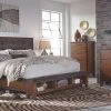 Signature Design By Ashley® Ralene - Ultimate Best In Class Dresser, Mirror, Upholstered Panel Bed