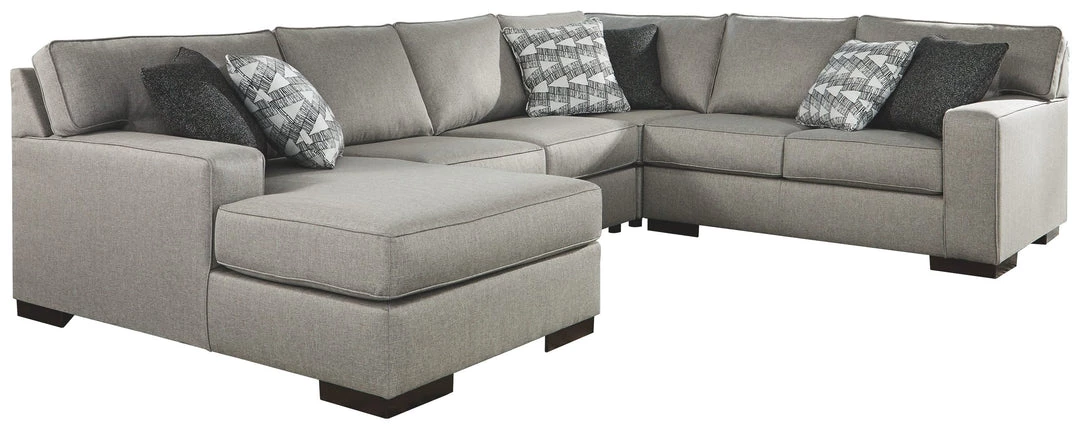 Benchcraft® Sectionals Marsing Nuvella - Sleeper Sectional With Chaise 8 Benchcraft® Sectionals Marsing Nuvella - Sleeper Sectional With Chaise