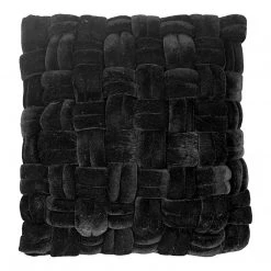 Moe's Home Collection Accessories Pj Velvet Pillow Black