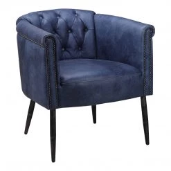 Moe's Home Collection Shapkin Leather Arm Chair