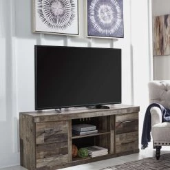 Ashley Furniture TV Stands Derekson - Multi - LG TV Stand W/Fireplace Option 22 Ashley Furniture TV Stands Derekson - Multi - LG TV Stand W/Fireplace Option