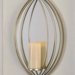 Ashley Furniture Donnica - Silver Finish - Wall Sconce Accessories
