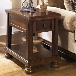 Ashley Furniture Tables Porter - Rustic Brown - Chair Side End Table 20 Ashley Furniture Tables Porter - Rustic Brown - Chair Side End Table