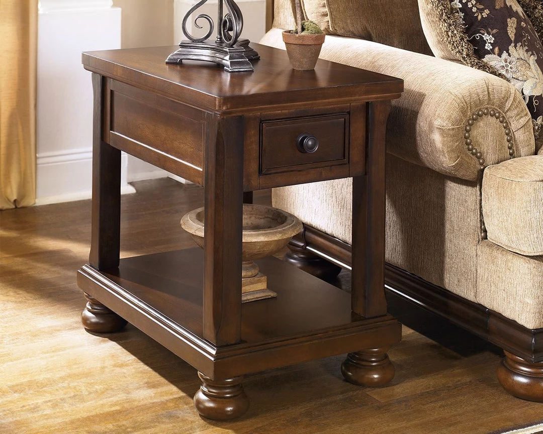 Ashley Furniture Tables Porter - Rustic Brown - Chair Side End Table 10 Ashley Furniture Tables Porter - Rustic Brown - Chair Side End Table
