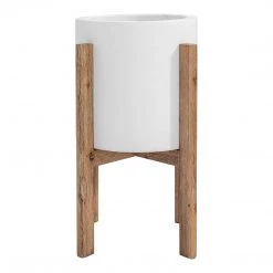 Moe's Home Collection Everest Round Planter Small Accessories