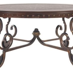 Ashley Furniture Tables Rafferty - Dark Brown - Round Cocktail Table 14 Ashley Furniture Tables Rafferty - Dark Brown - Round Cocktail Table