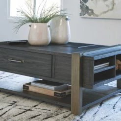 Ashley Furniture Tables Forleeza - Dark Gray - Lift Top Cocktail Table 18 Ashley Furniture Tables Forleeza - Dark Gray - Lift Top Cocktail Table