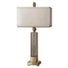 Uttermost Caecilia Amber Glass Table Lamp Accessories