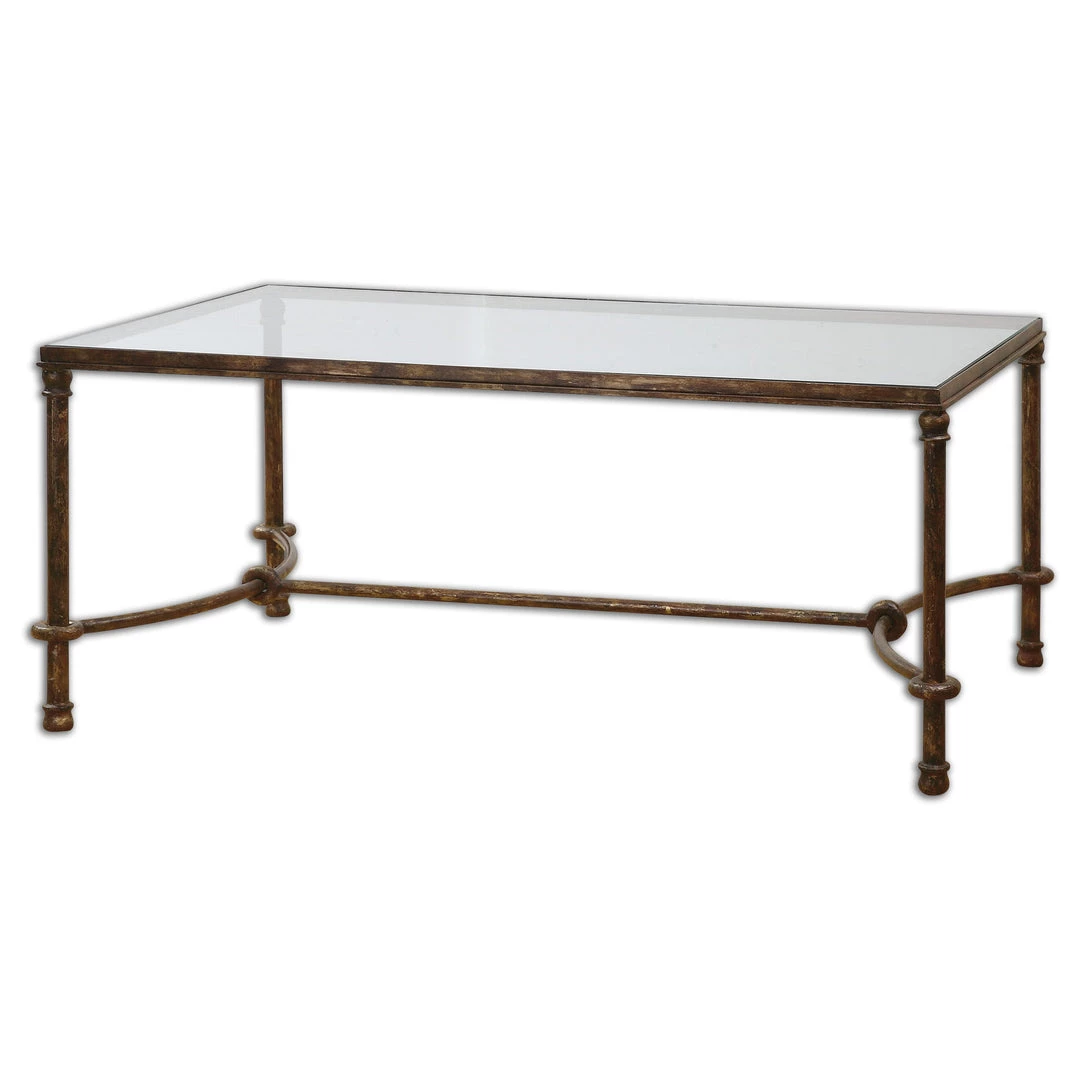 Tables Uttermost Warring Iron Coffee Table 3 Tables Uttermost Warring Iron Coffee Table