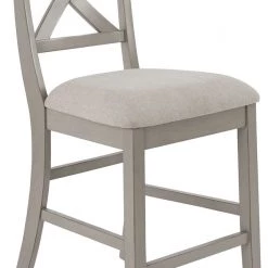 Ashley Furniture Stools Parellen - Gray - Upholstered Barstool (2/cn)