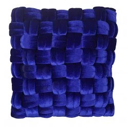 Moe's Home Collection Pj Velvet Pillow Royal Blue Accessories