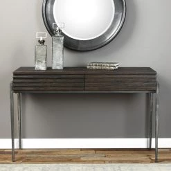 Uttermost Morrigan Industrial Console Table Tables