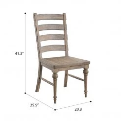 Emerald Home Chairs Interlude Ladderback Chair 10 Emerald Home Chairs Interlude Ladderback Chair
