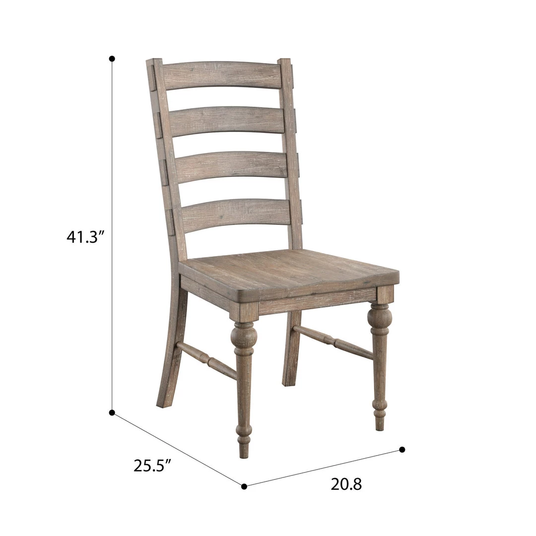 Emerald Home Chairs Interlude Ladderback Chair 5 Emerald Home Chairs Interlude Ladderback Chair