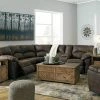 Signature Design By Ashley® Tambo - Reclining Sectional Set Reclining Furniture
