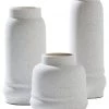 Ashley Furniture Jayden - White - Vase Set (3/cn)