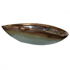 Uttermost Iroquois Green Glaze Bowl Table Decor