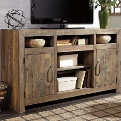 Ashley Furniture Sommerford - Brown - Lg Tv Stand W/fireplace Option