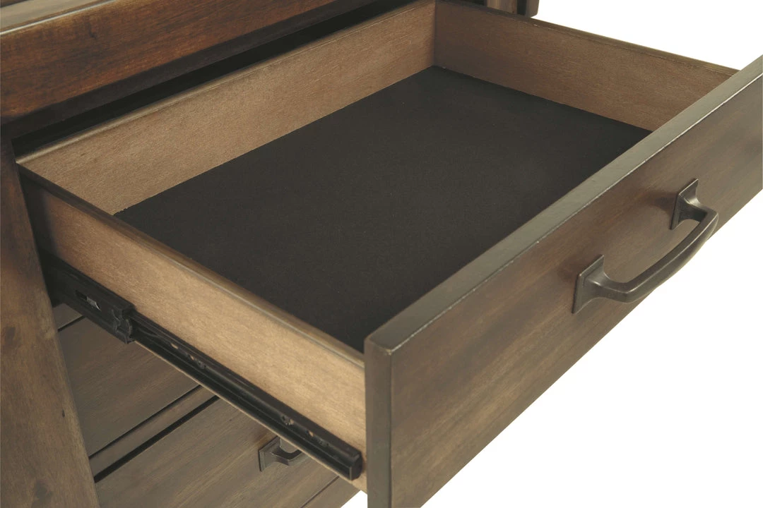 Ashley Furniture Lakeleigh - Brown - Three Drawer Night Stand 13 Ashley Furniture Lakeleigh - Brown - Three Drawer Night Stand