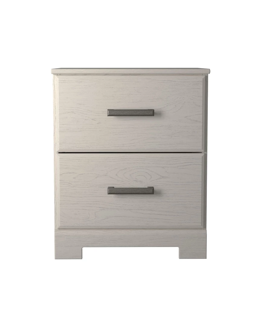 Ashley Furniture Stelsie - White - Two Drawer Night Stand 7 Ashley Furniture Stelsie - White - Two Drawer Night Stand