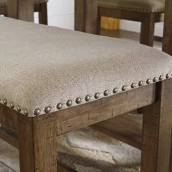 Ashley Furniture Moriville - Beige - Double Uph Bench (1/cn) Benches 13 Ashley Furniture Moriville - Beige - Double Uph Bench (1/cn) Benches