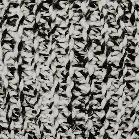 Ashley Furniture Latricia - Black/white - Pouf 4 Ashley Furniture Latricia - Black/white - Pouf