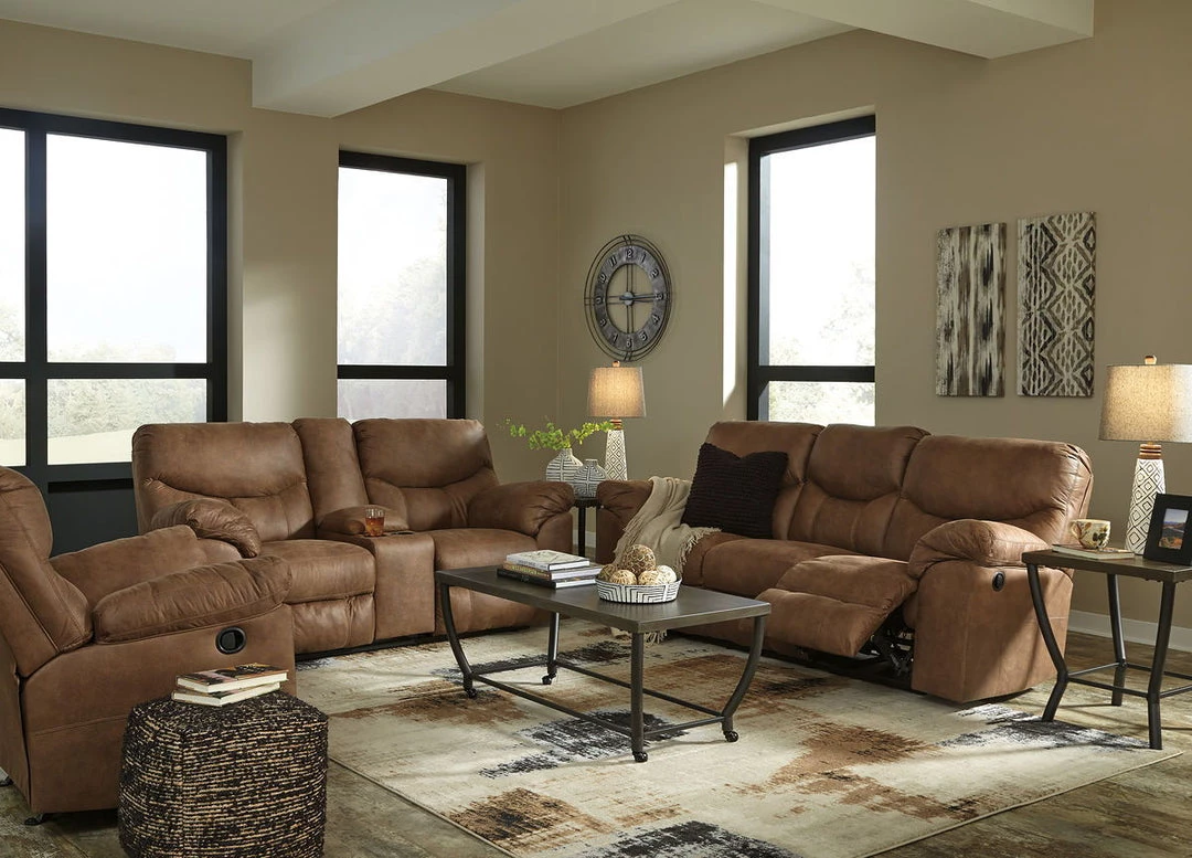 Signature Design By Ashley® Reclining Furniture Boxberg - Reclining Sofa & Loveseat Set 4 Signature Design By Ashley® Reclining Furniture Boxberg - Reclining Sofa & Loveseat Set