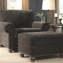 Ashley Furniture Stracelen - Sable - Ottoman Ottomans