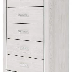 Ashley Furniture Altyra - White - Five Drawer Chest