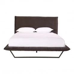 Moe's Home Collection Manilla Queen Bed Slate